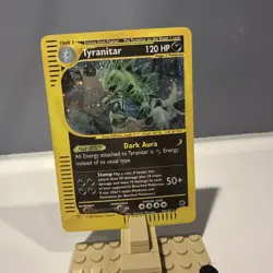 Pokemon Card Expedition Base Set Holo Tyranitar 29/165 - Image 1