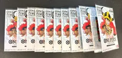 Lot (10) One Piece Japanese Premium Card One Piece Day 25 Monkey D. Luffy Promo - Image 5