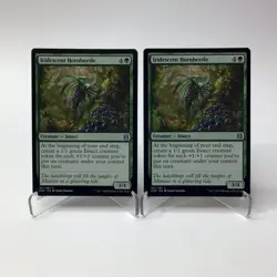 (2) MTG Iridescent Hornbeetle Zendikar Rising Magic: The Gathering MP - Image 1