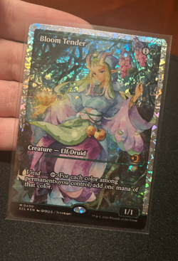 Bloom Tender (0400) (Showcase) (Fracture Foil) Lorwyn Eclipsed Foil - Image 5