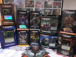 10 Sealed Magic The Gathering Commander Decks - Image 1