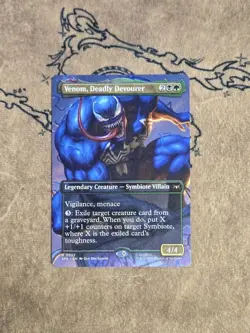 Venom, Deadly Devourer (Borderless) Marvel's Spider-Man: Eternal-Legal Non-Foil - Image 1