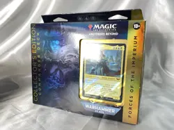 MTG Warhammer 40k Commander Deck Forces of the Imperium Collecter Edition Sealed - Image 1