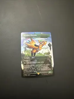 Paradise Chocobo - Birds of Paradise (Borderless) Commander: Final Fantasy Foil - Image 1