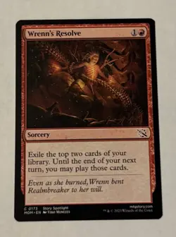 MTG WRENN'S RESOLVE - March of the Machine NM - Image 1