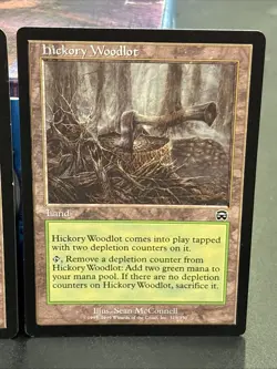 4x Hickory Woodlot Mercadian Masques #319 Mtg Magic LP - Image 5