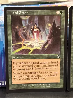 Land Grant x2 Mercadian Masques Magic: the Gathering / MtG - Image 2