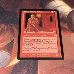 Squee, Goblin Nabob X1 Mtg Mercadian Masques Nm - Image 1