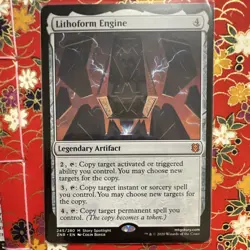 Lithoform Engine Zendikar Rising Regular Legendary Artifact Mythic Colorless 245 - Image 1