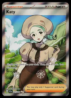 Pokemon Card - Katy Scarlet & Violet Base Set 237/198 Ultra Rare - Image 1