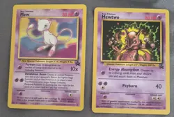 Pokemon TCG Mew Promo #8/ Mewtwo Promo #14 - Image 1