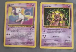 Pokemon TCG Mew Promo #8/ Mewtwo Promo #14 - Image 2