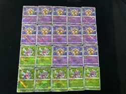 2024 Pokemon S.CHN CS6bC 028/131 K CS6aC 027/131 K Radiant Alakazam Lot*20 BL25 - Image 2
