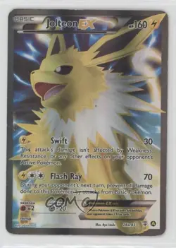 Full Art Promo - Jolteon EX Pokemon XY Generations #28a - Image 1