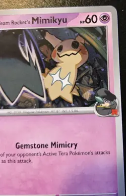 Team Rocket's Mimikyu 087/182 Uncommon Scarlet & Violet: Destined Rivals Pokemon - Image 3