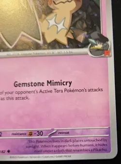 Team Rocket's Mimikyu 087/182 Uncommon Scarlet & Violet: Destined Rivals Pokemon - Image 5