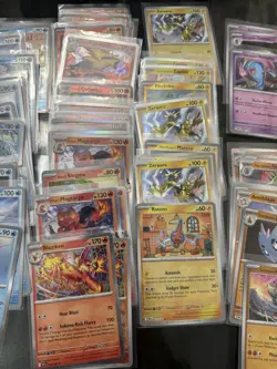 Pokemon - Scarlet & Violet - Destined Rivals - Reverse/Holo lot - 110+ cards - Image 3