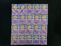 2024 Pokemon TCG S-Chinese Holo CS6bC 028/131 K Radiant Alakazam Lot*20 BL25 - Image 1