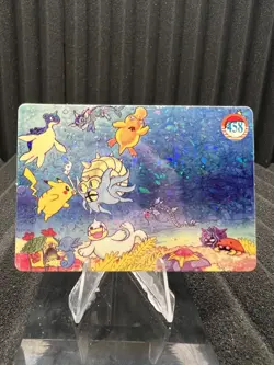 Pokemon Vintage Pocket Monsters Vending HOLO Prism Sticker Bandai 1999 Nintendo - Image 1
