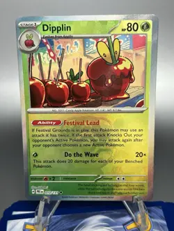 Dipplin (Master Ball Pattern) 010/131 Pokemon TCG Uncommon SV: PRE NM - Image 1