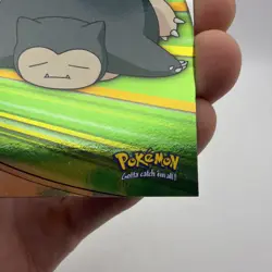 Pokemon Topps Series 2 Heroes & Villains TV WOW LOOK HV14 SNORLAX - Silver Foil - Image 5