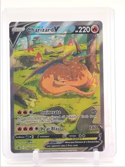 CHARIZARD V 2022 POKEMON SWORD & SHIELD BLACK STAR PROMO #SWSH260 Q2283 - Image 1