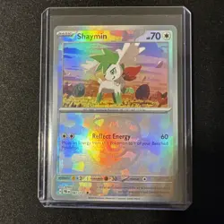 Shaymin 087/131 - (Master BALL) Reverse Holo - Pokemon Prismatic Evolutions NM - Image 1