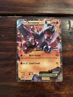 Pokemon TCG Aerodactyl EX XY97 - Black Star Promos - LP - Image 1