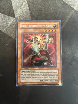 Ehren, Lightsworn Monk Light of Destruction LODT-EN082 NM GERMAN - Image 1