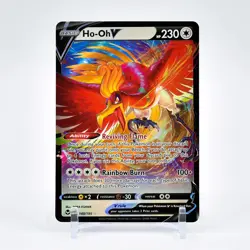 Ho-Oh V - 140/195 Silver Tempest Ultra Rare Pokemon - NM/MINT - Image 1