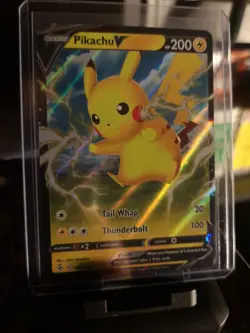 Pokemon TCG Pikachu V Fusion Strike 086/264 Holo Ultra Rare - Image 1