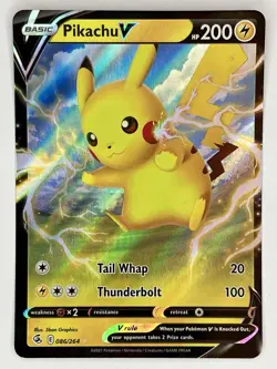 Pikachu V 086/264 Fusion Strike Morpeko V 079/202 Mimikyu ex SVP004 Pokemon TCG - Image 2