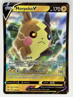 Pikachu V 086/264 Fusion Strike Morpeko V 079/202 Mimikyu ex SVP004 Pokemon TCG - Image 4
