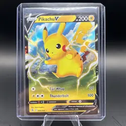 Pokemon TCG Pikachu V 086/264 Fusion Strike Full Art Ultra Rare Holo NM - Image 3