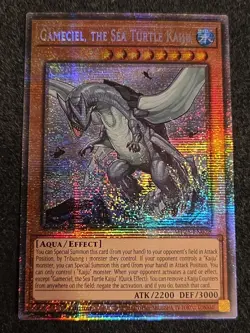 1x (M/NM) Gameciel, the Sea Turtle Kaiju MP25-EN028 Starlight Rare 1st Ed Yugioh - Image 1