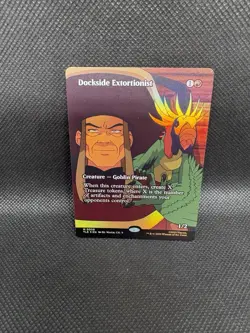 Dockside Extortionist (Borderless) FOIL 28 - MTG AVATAR THE LAST AIRBENDER NM - Image 1