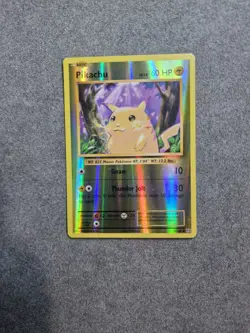 Pikachu Card Pokemon TCG Pikachu 35/108 Holo XY Evolution Set Reverse Holo - Image 2