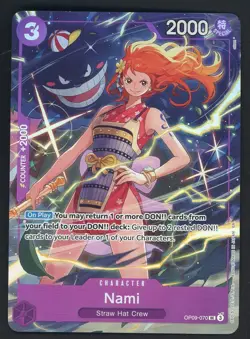 Nami OP09-070 UC Premium Card Collection Best Selection Vol.4 One Piece - Image 1