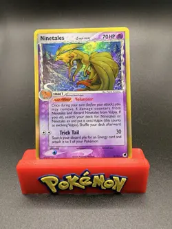 Ninetales 8/101 Holo Delta Species Dragon Frontiers LP Pokemon Card Rare - Image 1