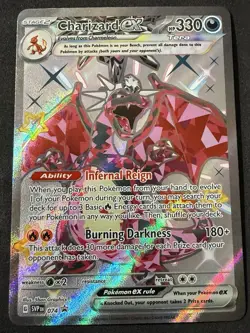 Charizard ex 074 Sv: Scarlet & Violet Promo Cards Holo - Image 1