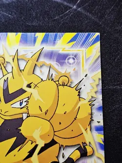 Topps Pokemon card #125 Electabuzz Blue logo 1st print TV Series 3 - Image 4