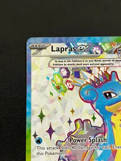 Lapras ex 158/142 - Sv07: Stellar Crown Full Art Holo Pokemon TCG Card NM - Image 5