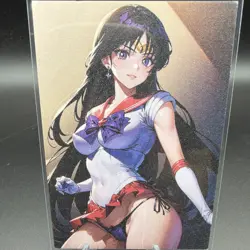 Rei Hino Sailor Mars Anime Waifu Card Doujin ACG Goddess - Image 2