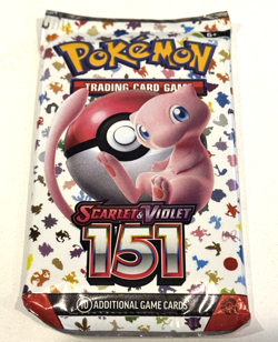 Pokemon 151 Booster Pack - 10 Cards / Pack - NEW / SEALED - Image 1