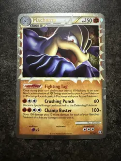 Machamp Prime 95/102 Ultra Rare Holo HGSS Triumphant Pokemon Card - Image 1