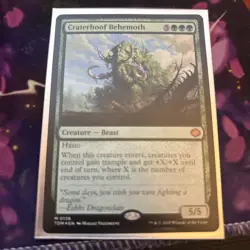 Craterhoof Behemoth Tarkir: Dragonstorm Foil - Image 1