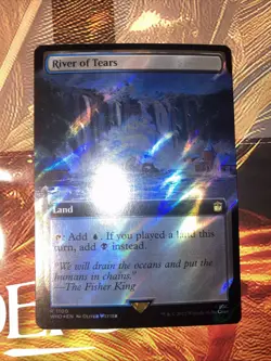 River of Tears (Extended Art) (Surge Foil) Universes Beyond: Doctor Who Foil - Image 1