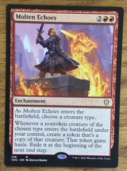 MTG Innistrad: Crimson Vow Commander, Molten Echoes - Image 1