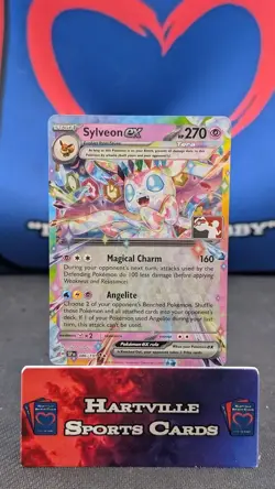 Prismatic Sylveon ex 086/191 Pokemon Play! Prize Pack Series 7 Stamp Pack Fresh - Image 1