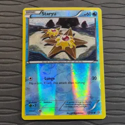 Pokemon Staryu 32/160 Tomokazu Komiya REVERSE HOLO Primal Clash Pokemon Card - Image 1